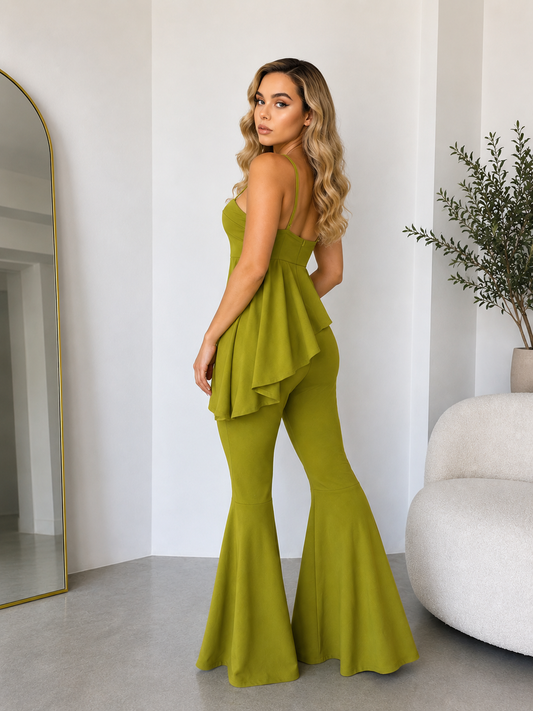 Green Pant Set