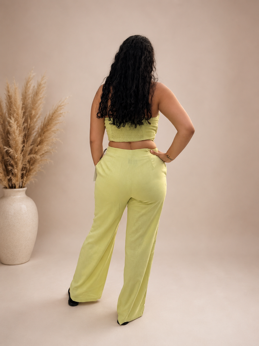 Green Pant Set