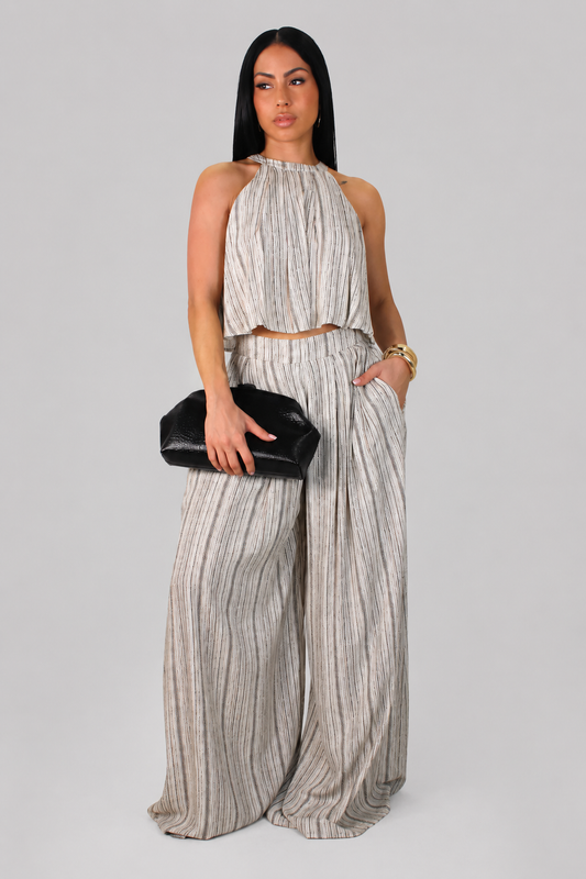 Soho Lines Pant Set